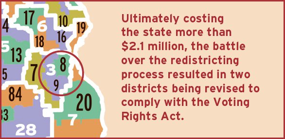 Hispanic voting bloc split